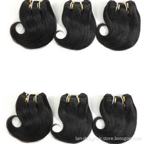 Remy  Brazilian Hair Weave  Black Bundles Hair Extension Body Wave 1/4/6 Bundles Human Hair